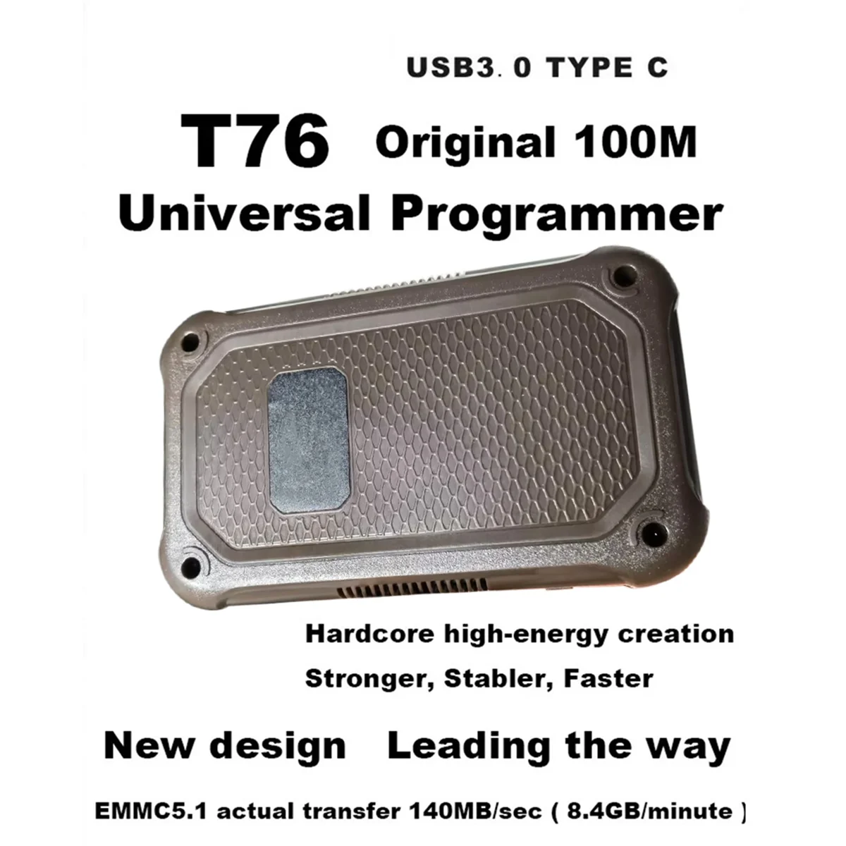 Smaza para xgecu t76 usb3.0 programador suporte eeprom nand nem emmc bga, minpro/tl866ii/t56 programador substituição ic tester
