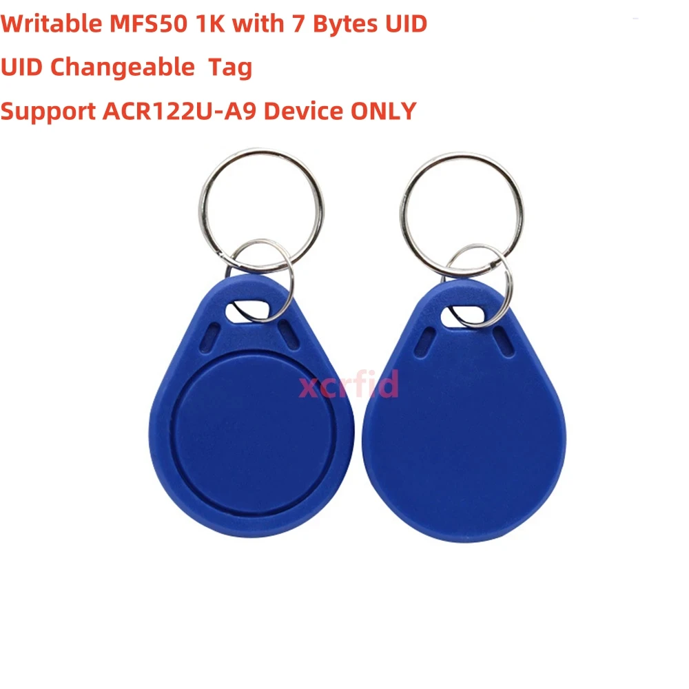 NFC RFID 13,56 MHz S50 1k mit 0 Block 7 Bytes UID veränderbare beschreibbare Smartcard Gen3 Chinese Magic Key Tags IC Token für Klon