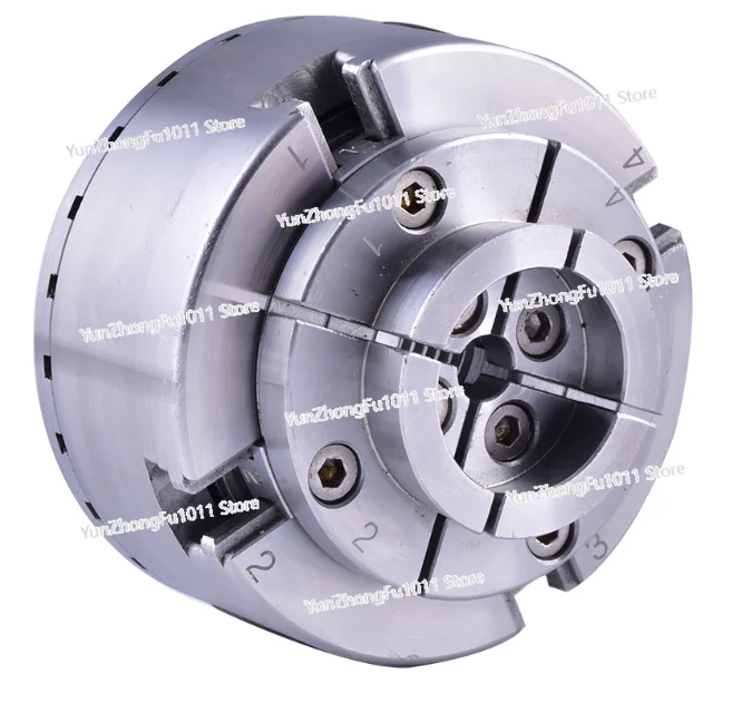Self-centering Four-jaw Woodworking Chuck KP96 Clamping Outer Support Round Claw KP125 4 5 Inch Chuck