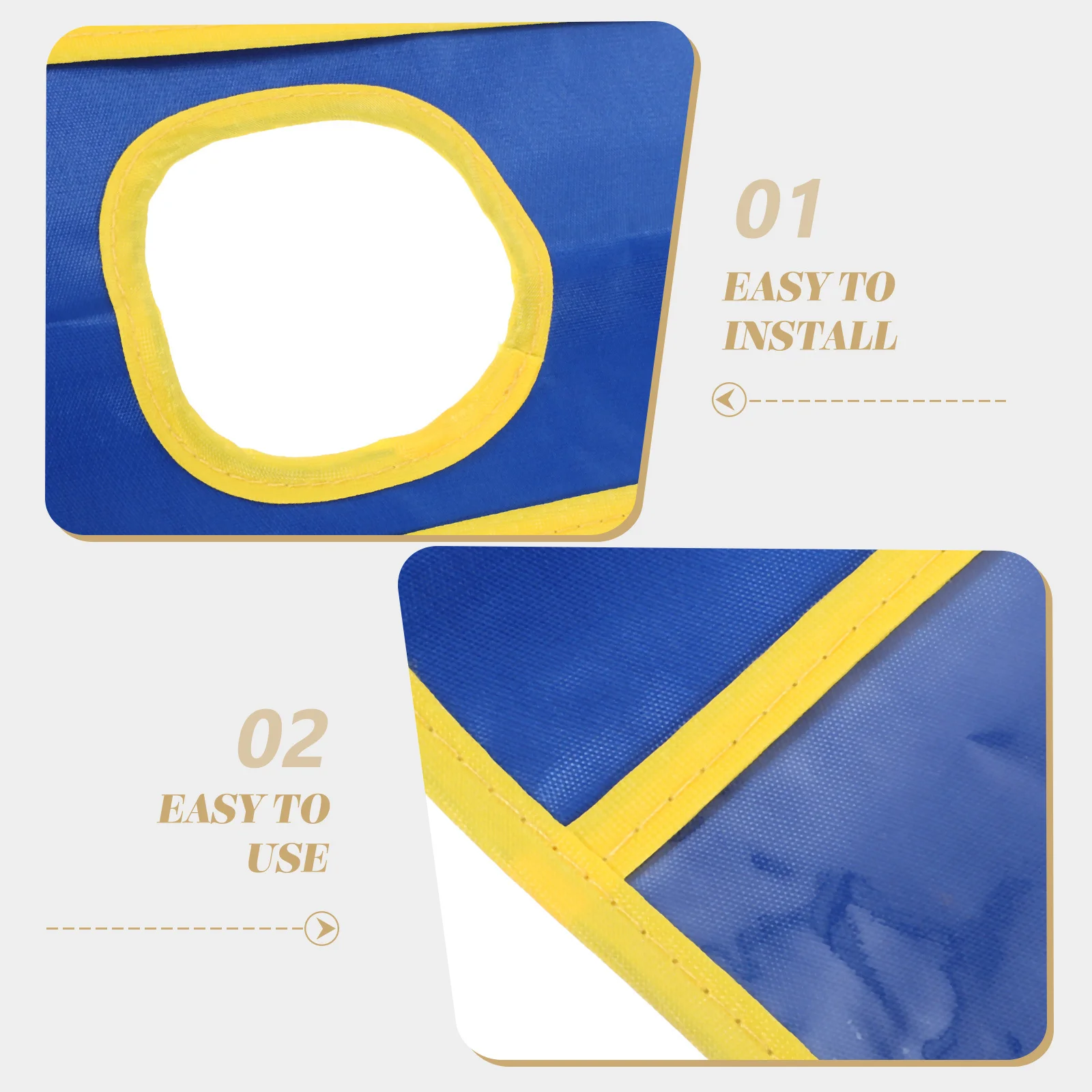 علامة رسالة آمنة مخروطية لحركة المرور، جيب قماش أكسفورد متين، علامة تحذير خارجية، أكمام مخروطية لحركة المرور #5