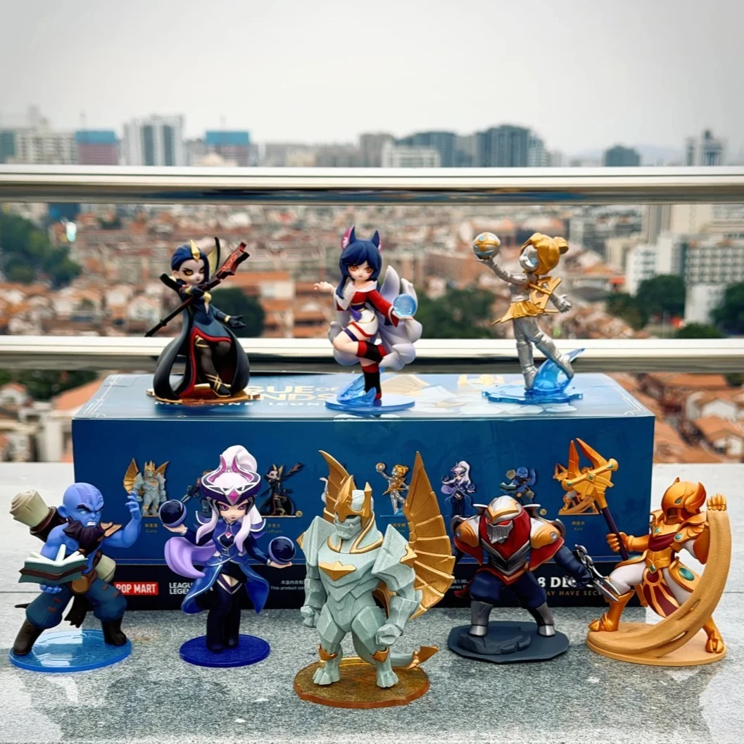 

League of Legends (LOL) Collaboration Mid Lane Duel Series Chibi Figure Blind Box Figurine Movable Collection Toys Desktop Decor