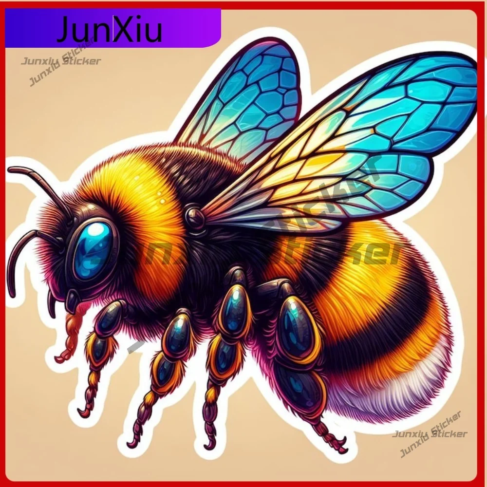 

Unique Bumblebee UV Resistant Waterproof Vinyl Decal Surface Protective Scratch Sunproof Outdoor Durable Exterior Stylish