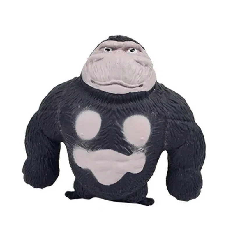 Big Giant Spongy Squishy Fidget Orang-Utan TT Influencer Elastic Monkey Antistress Toy für Erwachsene und Kinder, weiches, lustiges Geschenkspielzeug