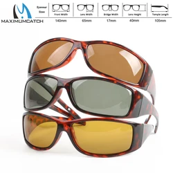 Maximumcatch Tortoise Frame Fly Fishing Polarized Lens Brown Yellow And Gray UV400 Fishing Sunglasses