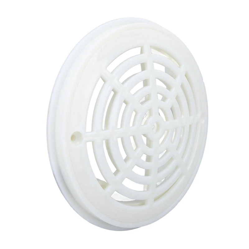 Pool Drain Cover Replacement 8In Rounded Efficient Drainage Ergonomic Pool Main Drain Parts Accessories For Inground Pool