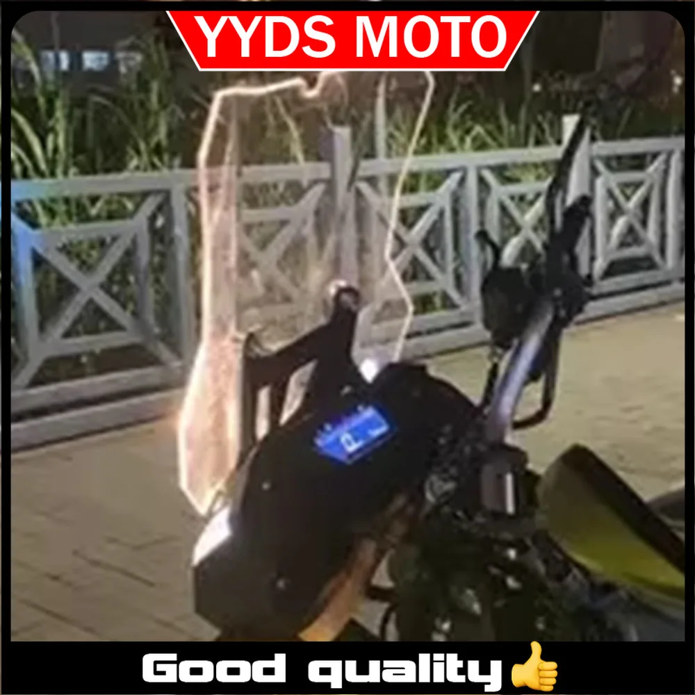 

【Good quality】For VOGE Rally 300 Sports Windscreen Wind Deflector Accessory Fit Loncin 300GY New Motorcycle Windshield