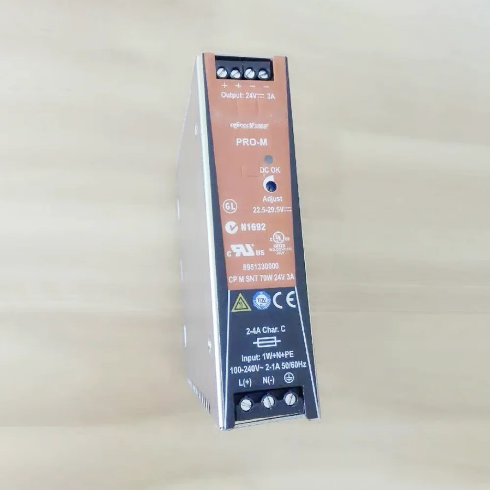 Weidmüller CP M SNT – Fuente Riel DIN 24V 3A 70W - imagen 3