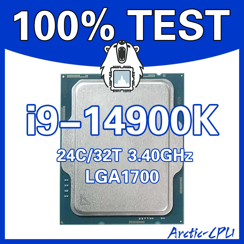 

i9-14900K Arctic-CPU 100% ТЕСТ 24C/32T・3.40 ГГц LGA1700