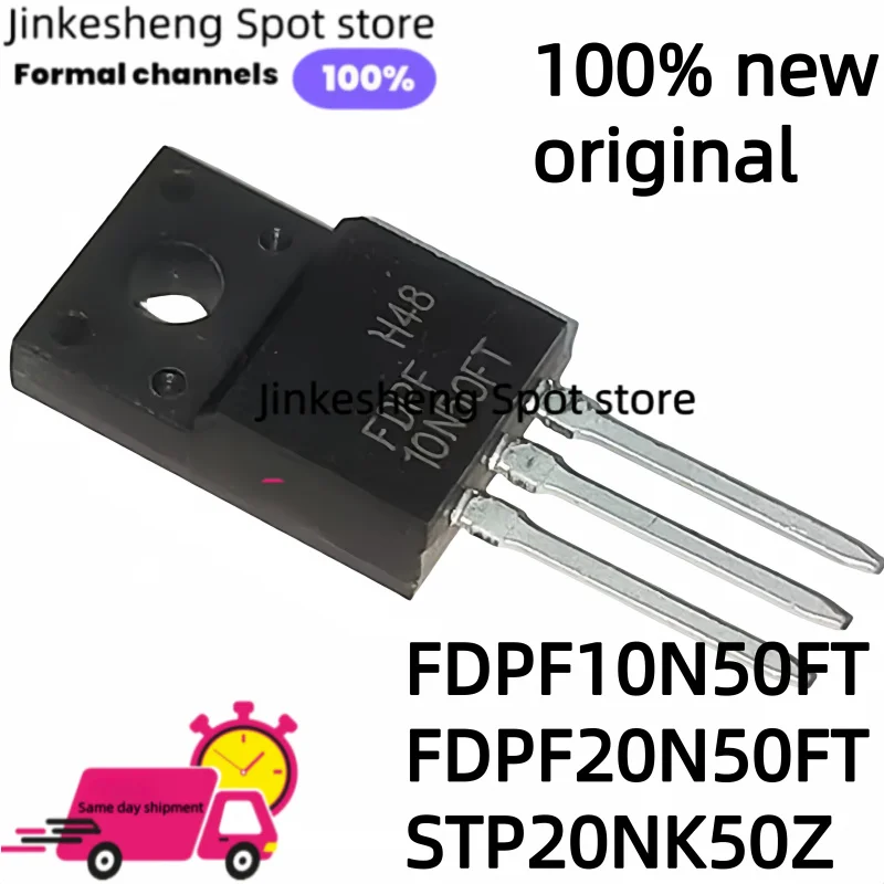 10 pièces FDPF10N50FT TO-220F 500V 9A livraison rapide garantie de qualité FDPF20N50FT STP20NK50Z P20NK50Z transistor TO-220