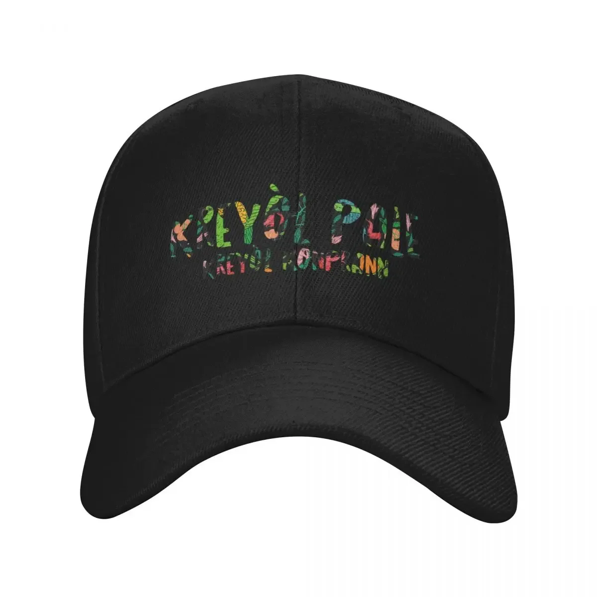 

Kreyol pale, kreyol konprann Baseball Cap Luxury man cap fashionable Trucker Hat For Man Women's