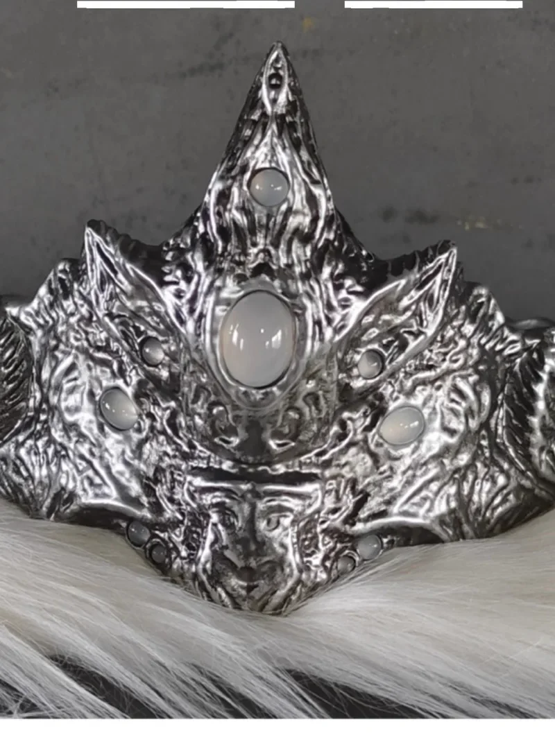 

Fire Keeper Cosplay Patch Mask Dark Souls 3 Cosplay Replica Prop Decoration Character Accessories