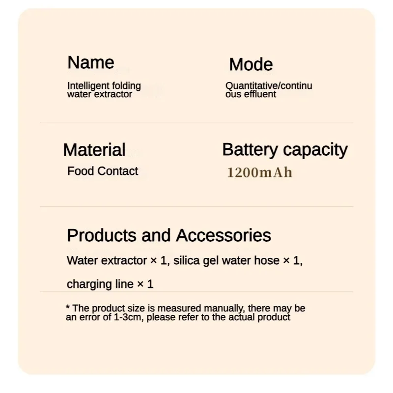 Electric Water Gallon Bottle Pump Automatic Water Dispenser Pump Foldable Desktop Water Bottle Pump Extended Faucet