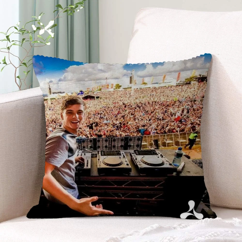 45x45 Cushions Cover Martin Garrix Personalized Gift Home and Decoration Cushion Covers Decorative Pillowcase Pillow 50x50 Gifts