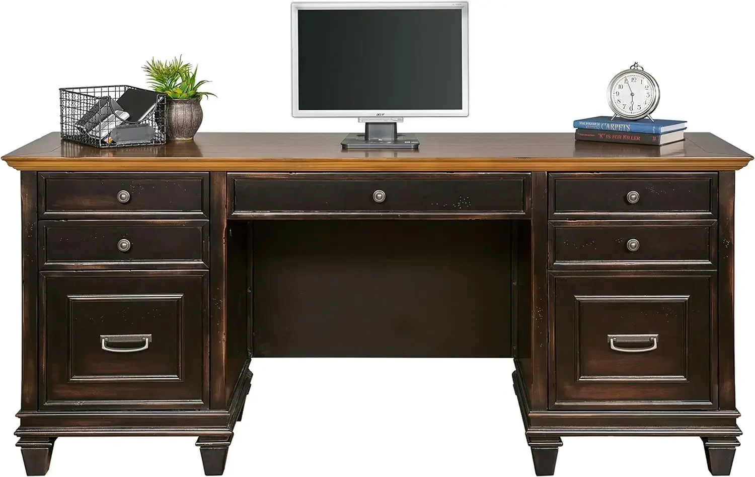 Hartford Credenza, Brown - Fully Assembled