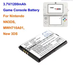 Cameron Sino 1200mAh Game Console Battery KTR-003 for Nintendo NN3DS, MWH710A01, New 3DS