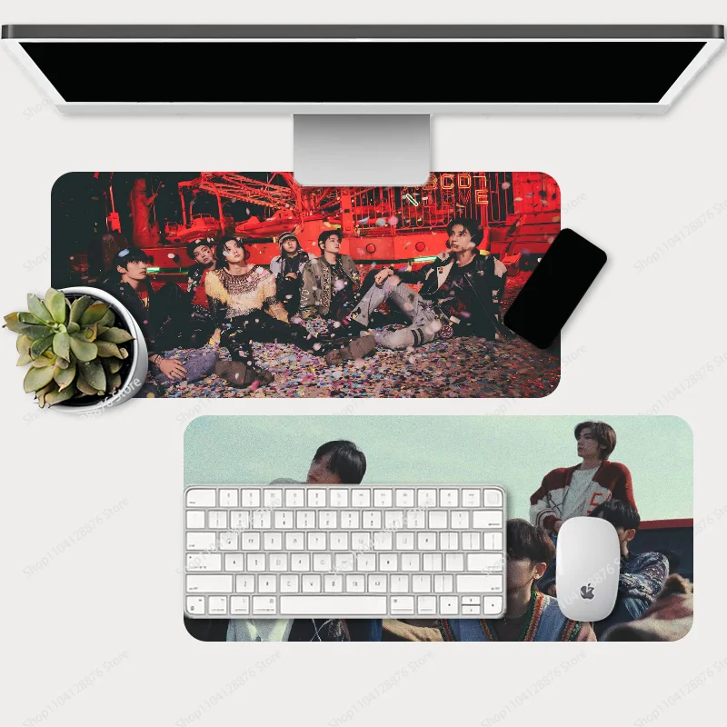 Kpop BOYNEXTDOOR Ablum But Sometimes Mousepad Gaming Mouse pad Pc Accessories Deskmat Keyboard Mat Desk Protector Mause Pads