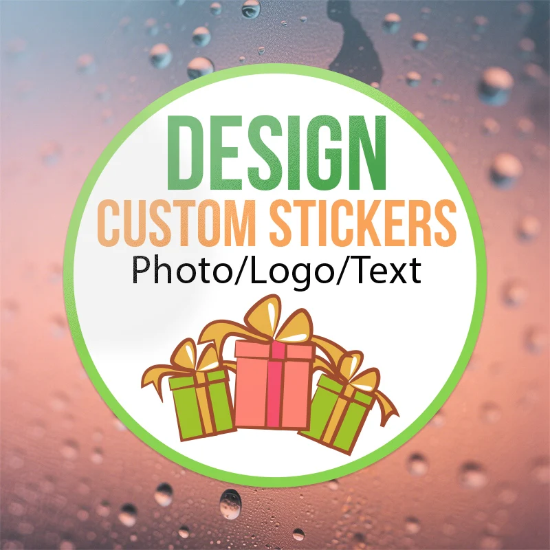 

Customized Decals with Photo Upload | Personalized Stickers for Party Decor, DIY Gift Labels, Creative Wall Art & Event Supplies