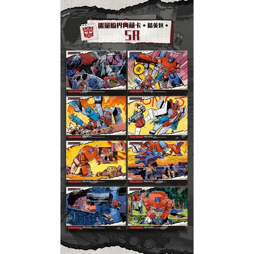 بطاقات مجموعة محولات KAYOU الأصلية شخصيات IP كرتونية كلاسيكية أوبتيموس برايم بطاقات إبداعية متحركة هدية هواية للأولاد #5