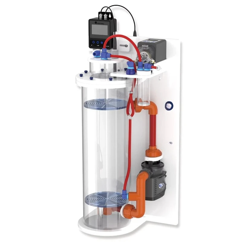 -R6 modern calcium reactor with Sicce pump for reef tanks and fish tanks