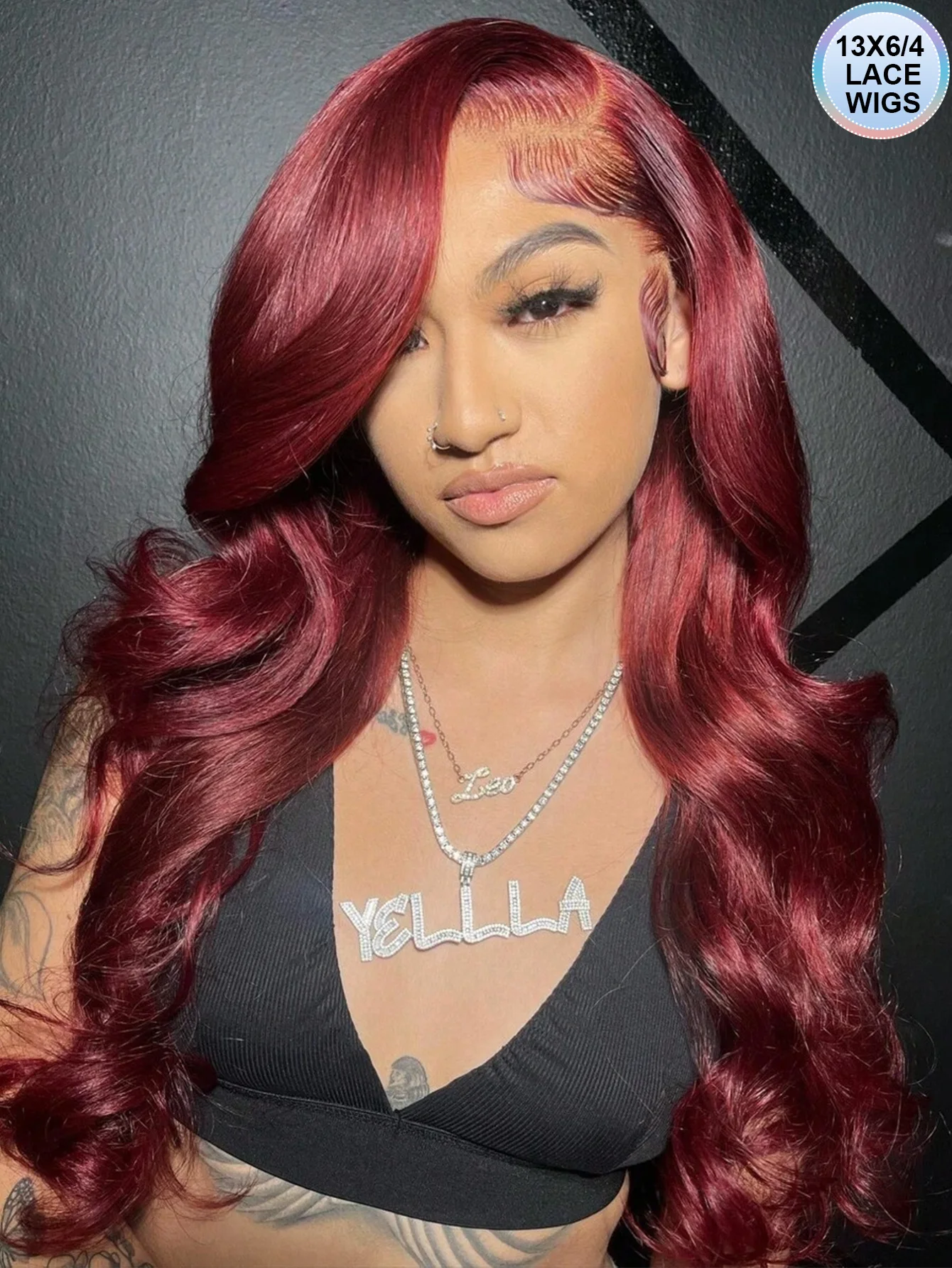 Red 99J Burgundy La…