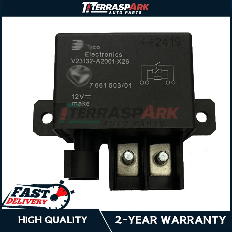 For 11-16 BMW 528i 535i 550i Cooling Fan Relay Control Module 7661503