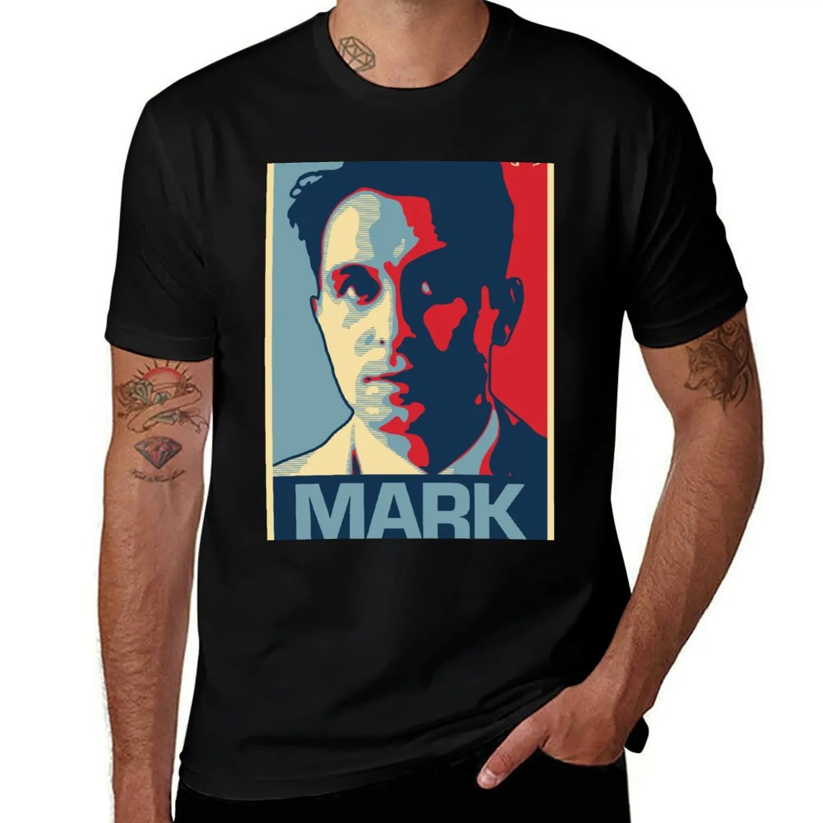 Mark T-Shirt Plus Size Non-Shrink T-Shirt