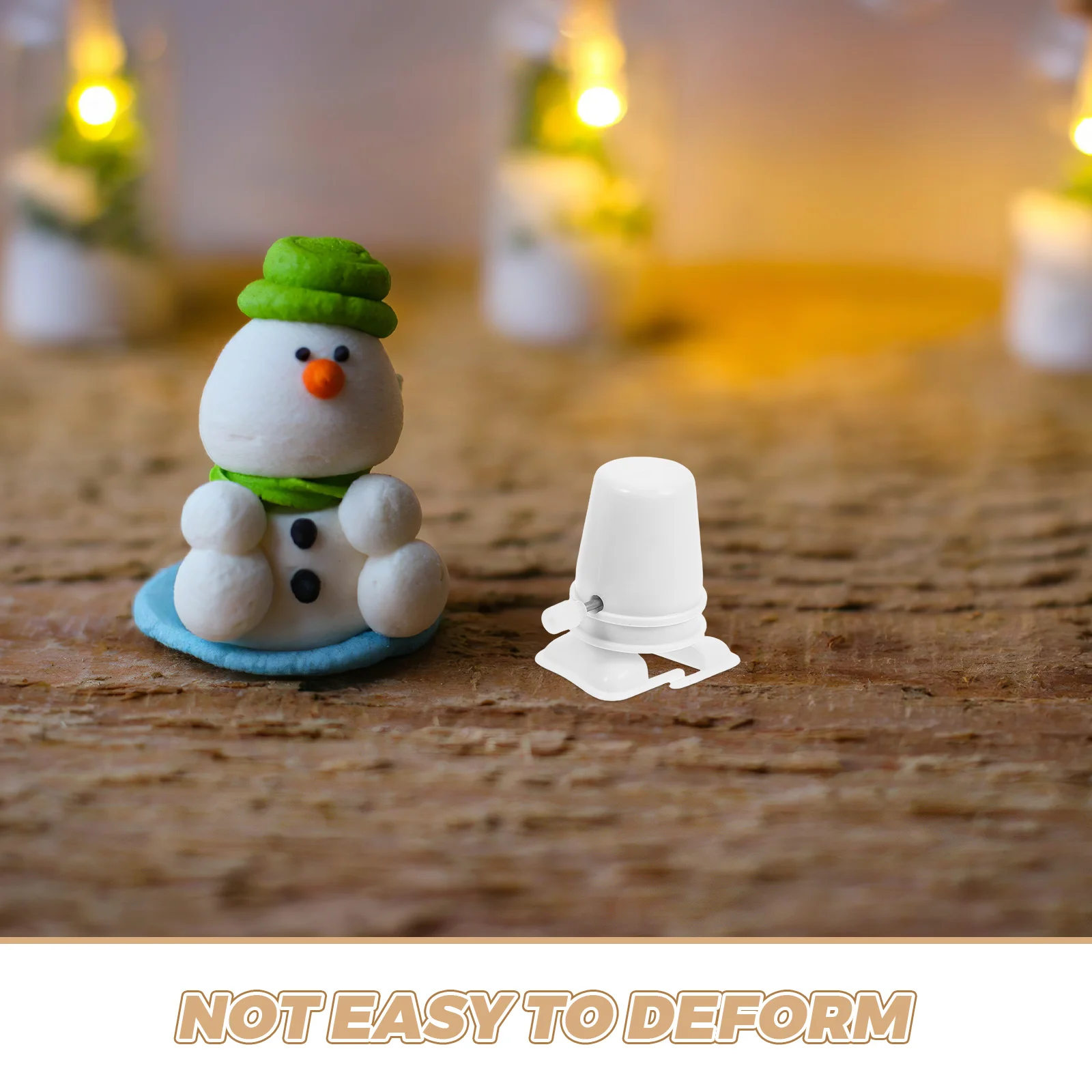 6 Buah Mainan Berjalan Angin Aksesori Robot Jarum Jam Perbaikan Pas Mainan Bagian Bahan Gerakan Mini Bayi Putih