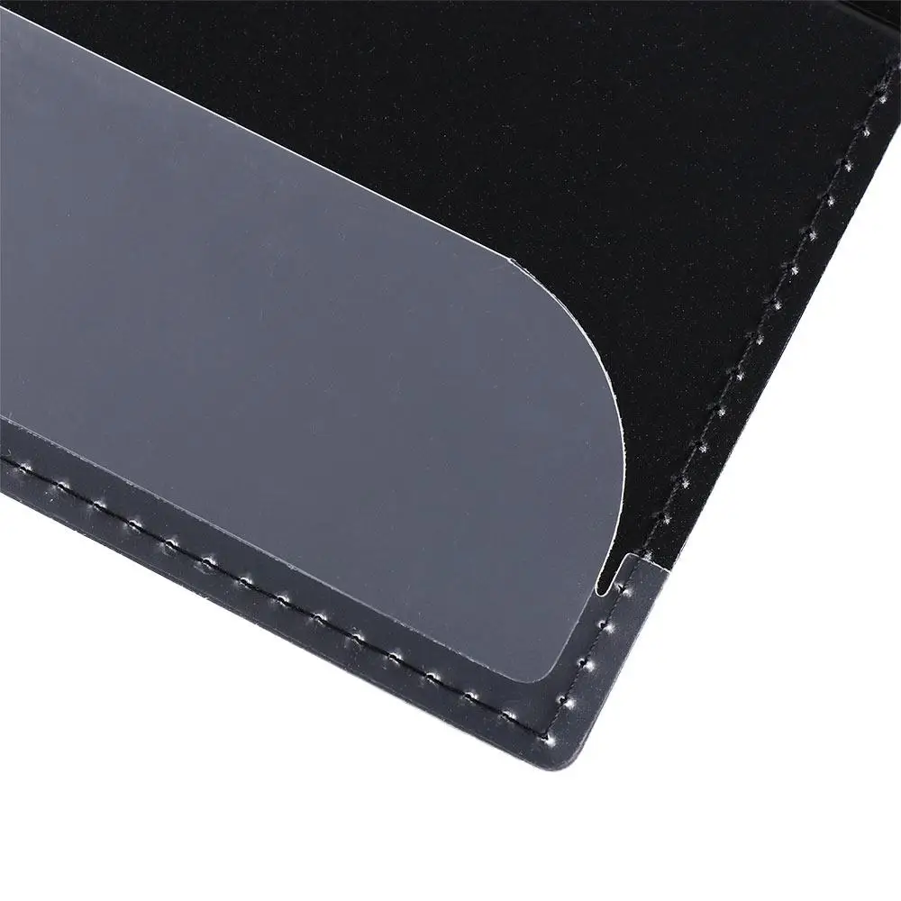 Office Supplies For Students Foldable Black 9.48 Inch Pocket Size Folding Clipboard Writing Board Storage Clip Board Clipboard