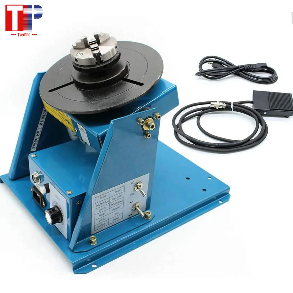 

for Cutting, Grinding, Assembly 10KG Rotary Welding Positioner Turntable Table 110/220V High Positioning Accuracy Suitable
