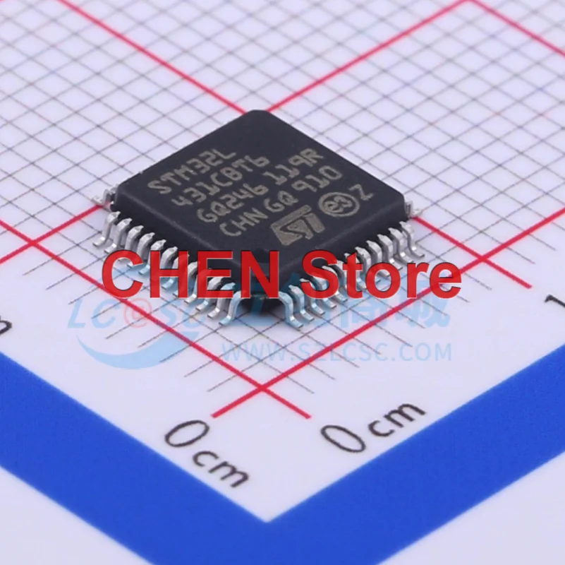 

6PCS NEW STM32L431CBT6 LQFP-48 Microcontroller chip Electronic Components In Stock BOM Integrated Circuit