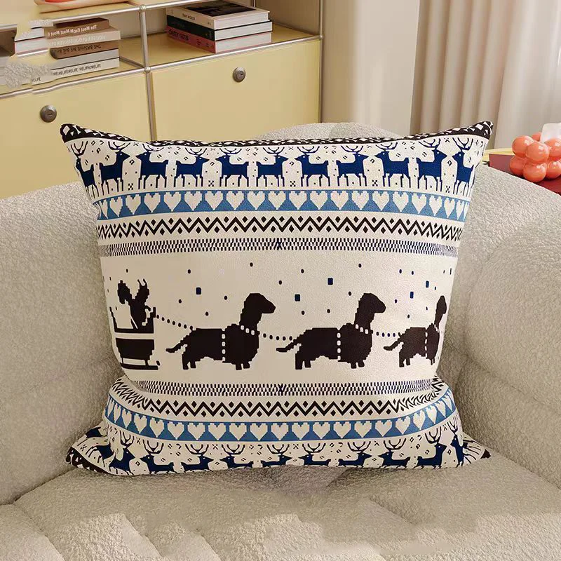 Christmas Fair Isle Dachshund  - Home Textiles Fair 评论和价格
