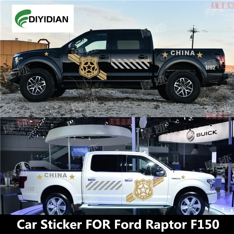 Car Sticker FOR Ford Raptor F150 Special Modification Custom Fashion Sports Decal Accessories