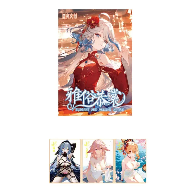 

Goddess Story Collection A5 Cards Booster Box Elegant And Vulgar Attire Sexy Style LSP LGP FY Kids Playing Cards Tables Games