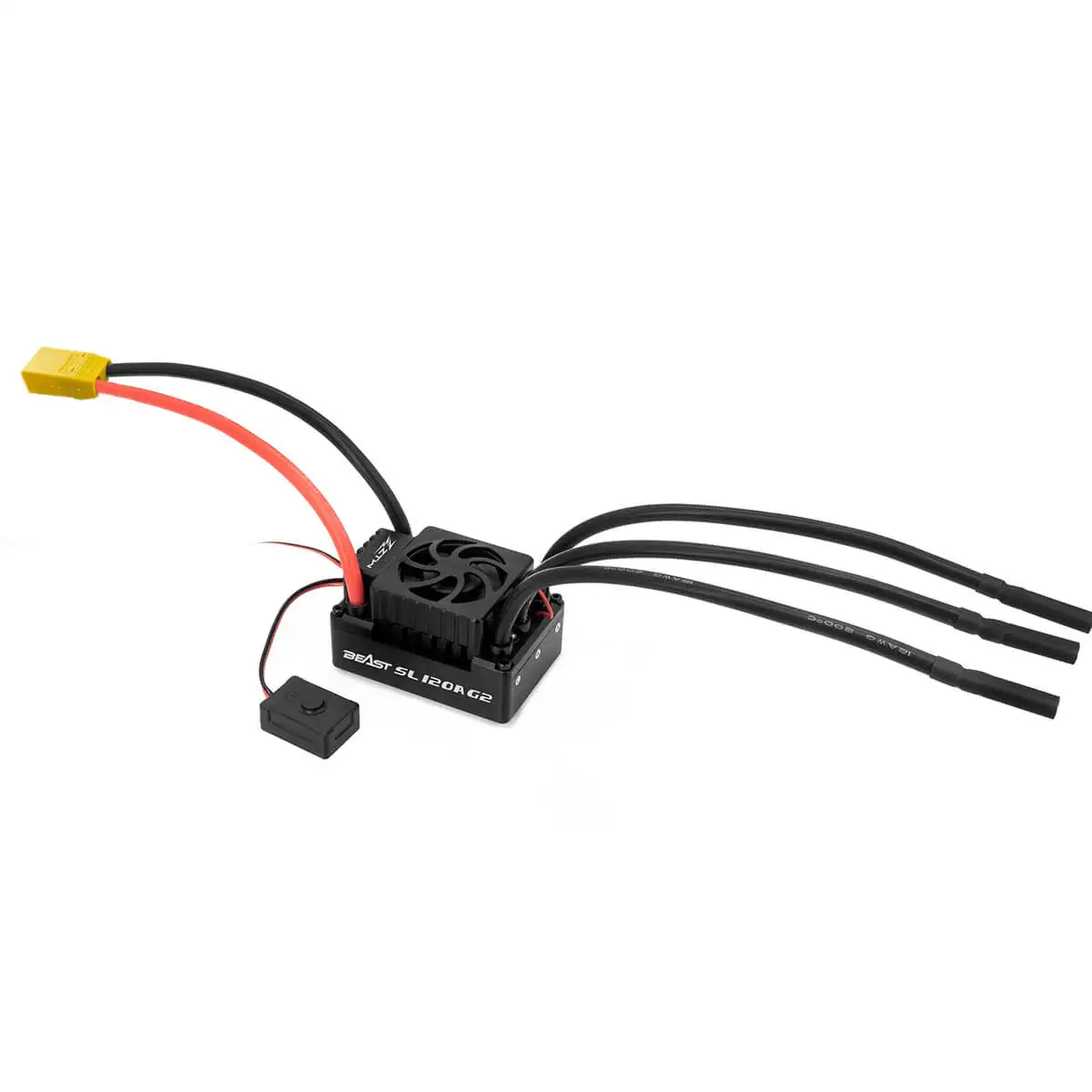 ZTW New 32-Bit ESC Beast G2 SL 120A 2-4S Brushless Speed Control Built-in 6/3A BEC 3660 4200KV Motor Combo For 1/10 SCT RC Car