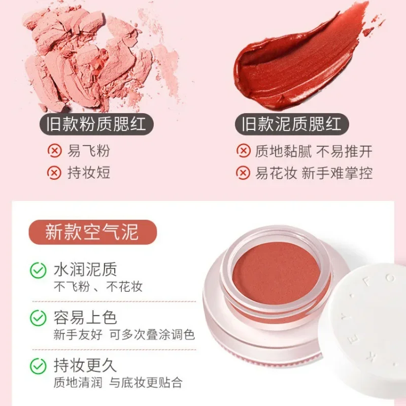 FOREVERKEY fard multifunzione Blusher Cream Natural Cheek Face Rouge Brightening SkinTone Waterproof Rare Beauty Pretty Makeup