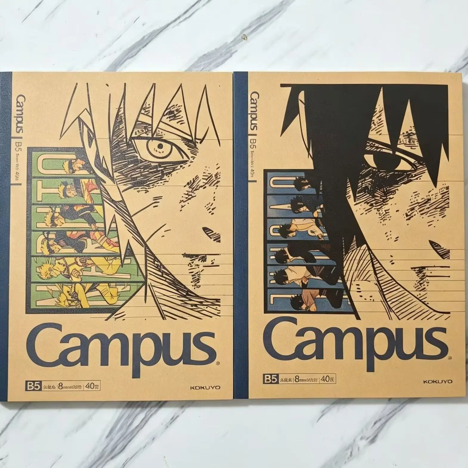 New style Birthday Gift In Stock-Kokuyo Japan Naruto Shippuden Campus Stylish Notebook for School and Writing New style In Stock