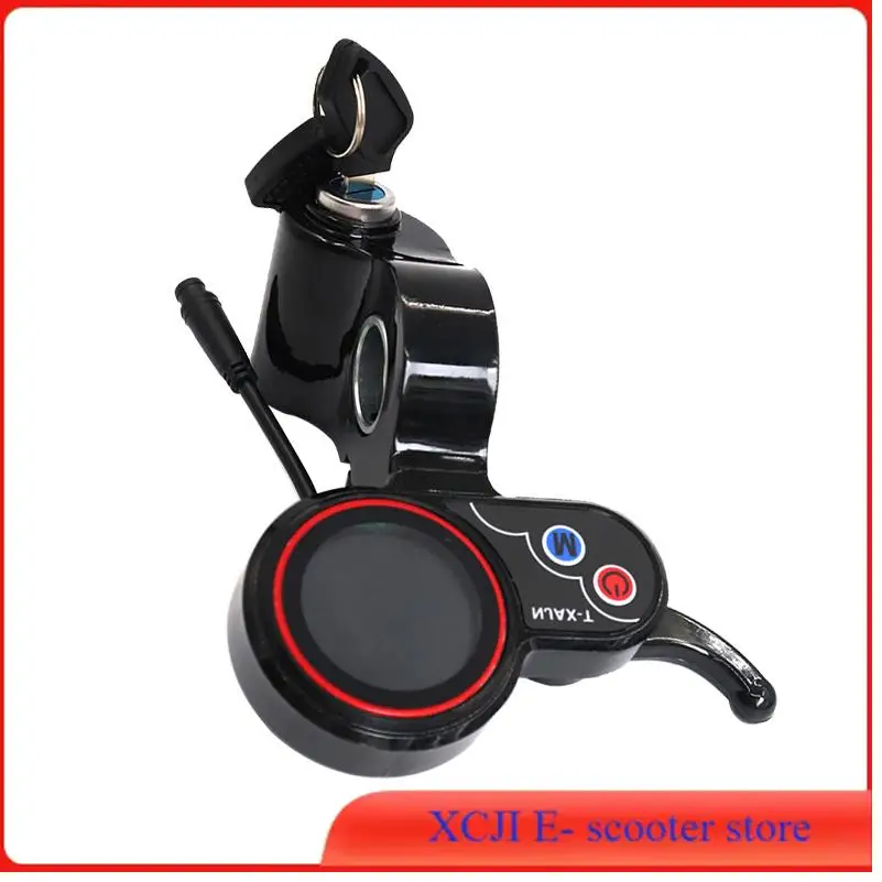 

NJAX-T приборная панель дроссельная заслонка 48 В 6-контактный светодиодный дисплей с ключом для электрического скутера дисплей инструмента