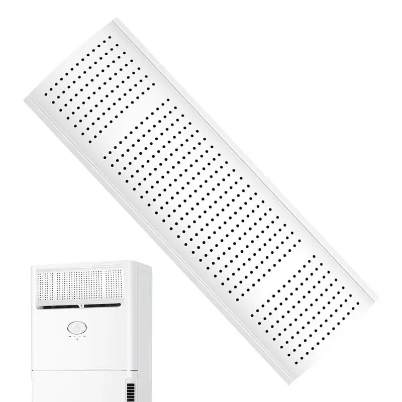 AC Vent Deflector Vertical Air Conditioner Wind Deflector Easy Installation Adjustable Guide Baffle Cylindrical Air Conditioner