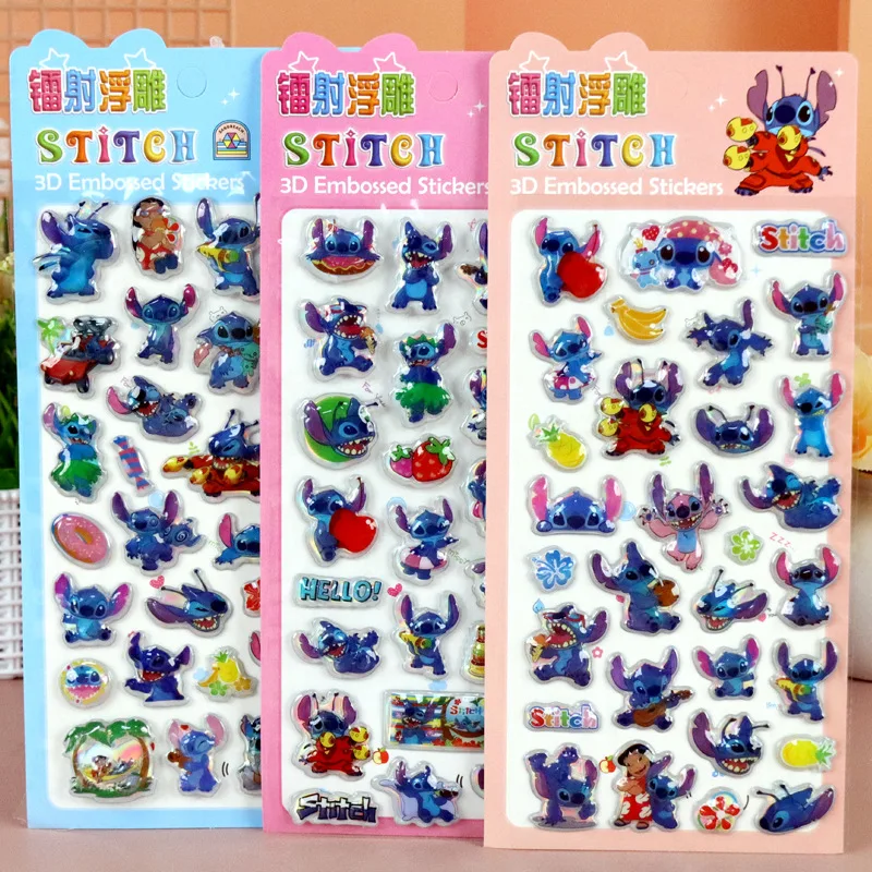 

3d тисненные мультяшные наклейки с изображением кролика Sanrio, наклейки Hello Kitty для трехлетних детей, офисные школьные принадлежности