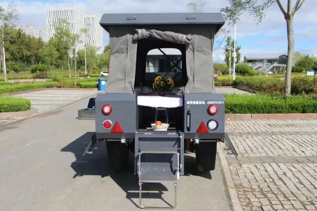 2026 Mini Off Road CamperLightweight Small Camping Trailer Designed Use Pop up Camper Trailers caravan Camping Trailer for Off-R