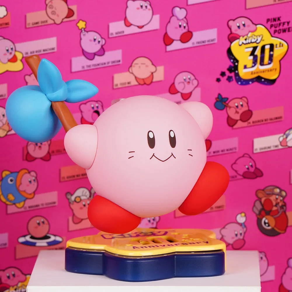 Goede Glimlach Kirby 1883 Anime Figuur 30th Anniversary Edition Leuke Action Figure GSC Clayman Model Speelgoed KidsOrnament Aangepaste Geschenken