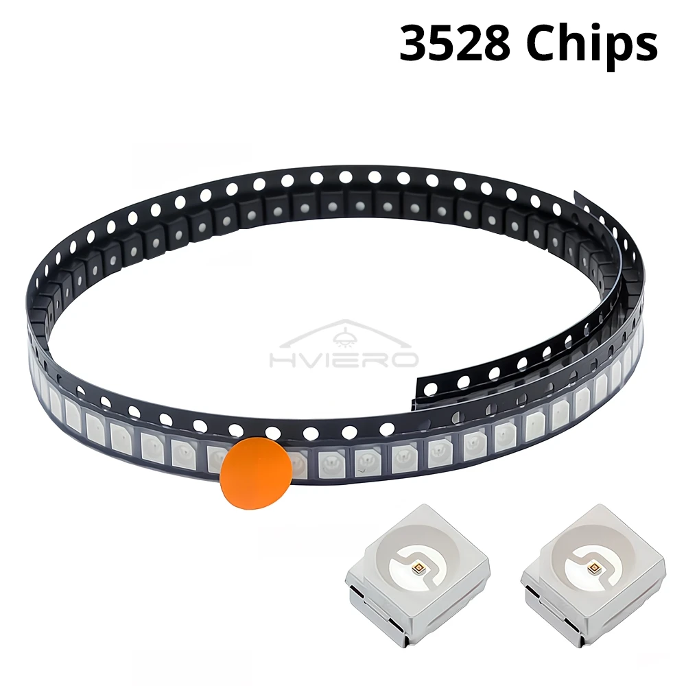 100Pcs 1210 SMT SMD Lamps For Holiday Party Christmas Decorations Atmosphere Bead Highlight Light Emitting Ultra Bright Diodes