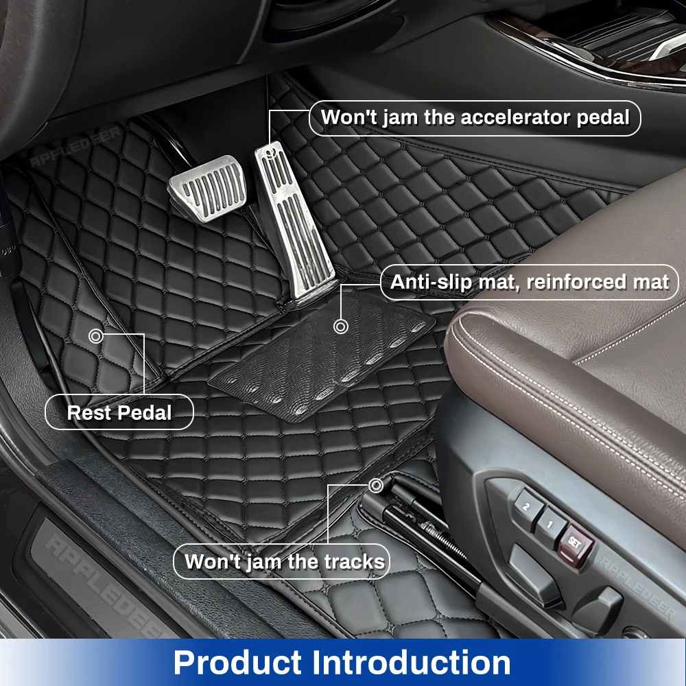 ل AITO M5 (5 مقاعد) 2022 2023 2024 الحصير سيارة مخصص السيارات منصات القدم غطاء السجاد السيارات الملحقات الداخلية #5