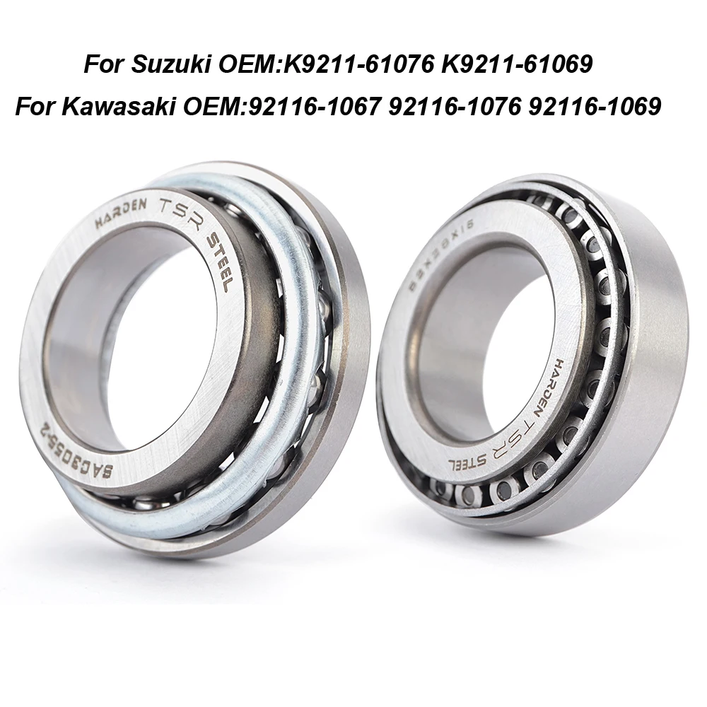 

Steering Head Bearing Kit For Suzuki RM-Z 250 RMZ250 for Kawasaki KLX450 KLX450R KX125 KX125-J KX250 KX252 KX250F KX450 KX450F