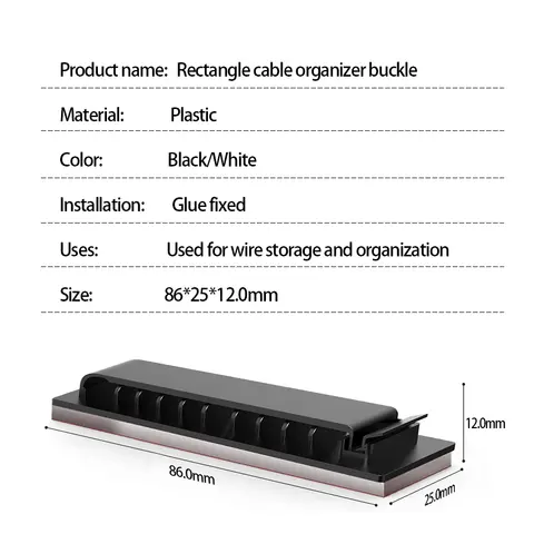 6 best sales TV-kabelorganisatör - №2