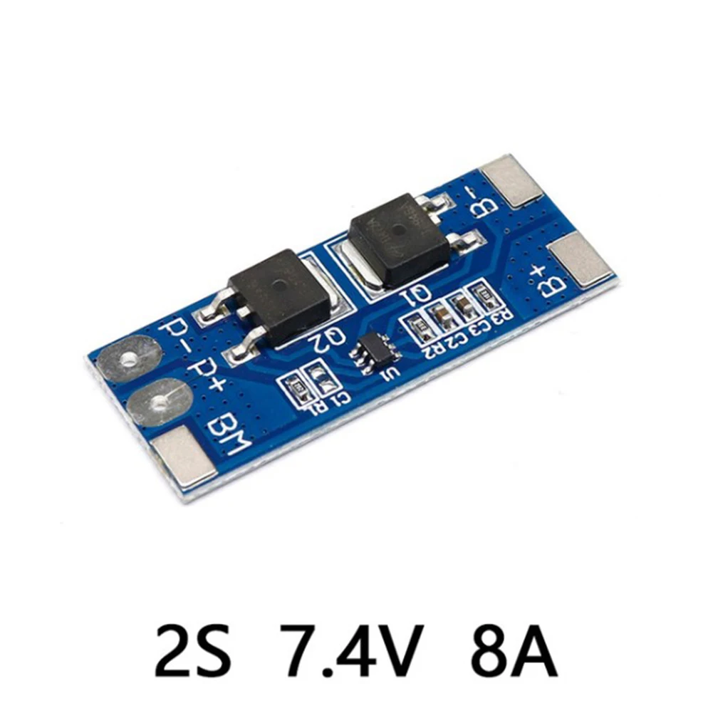 2S 8A Li-Ion Lithium Battery 7.4v 8.4V Charger Battery Protection PCB Board Pcm For Li-ion Lipo Battery Cell Pack Max15a