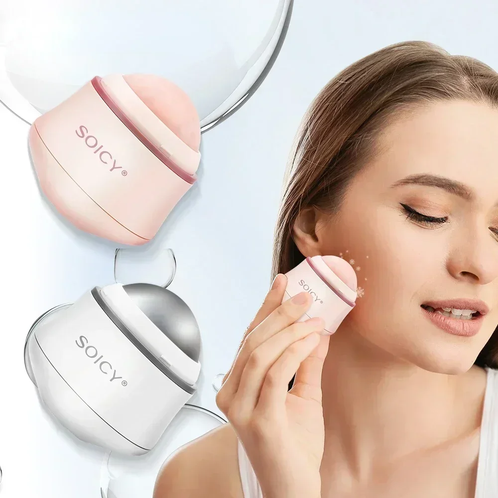 SOICY S50 Eisroller Gesichtsmassage zur Schwellungsreduzierung Gesichts-Eisroller zur Linderung von Schwellungen und Migräne – Detail 1