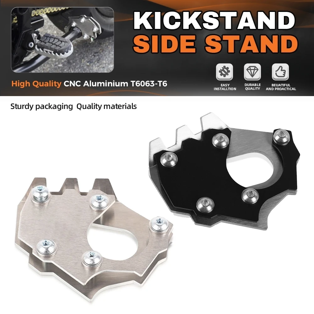 

For 1290 Super Adventure R 790 1050 1090 1190 ADVENTURE R Motorcycle Aluminum Kickstand Foot Side Stand Enlarger Pad Enlarge