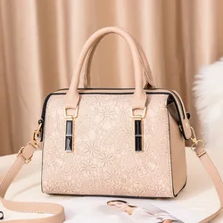 Yeni kadın çantası omuzdan askili çanta çanta ana kesesi rahat yabancı tarzı tuval büyük kapasiteli crossbody çanta kol çantası çanta