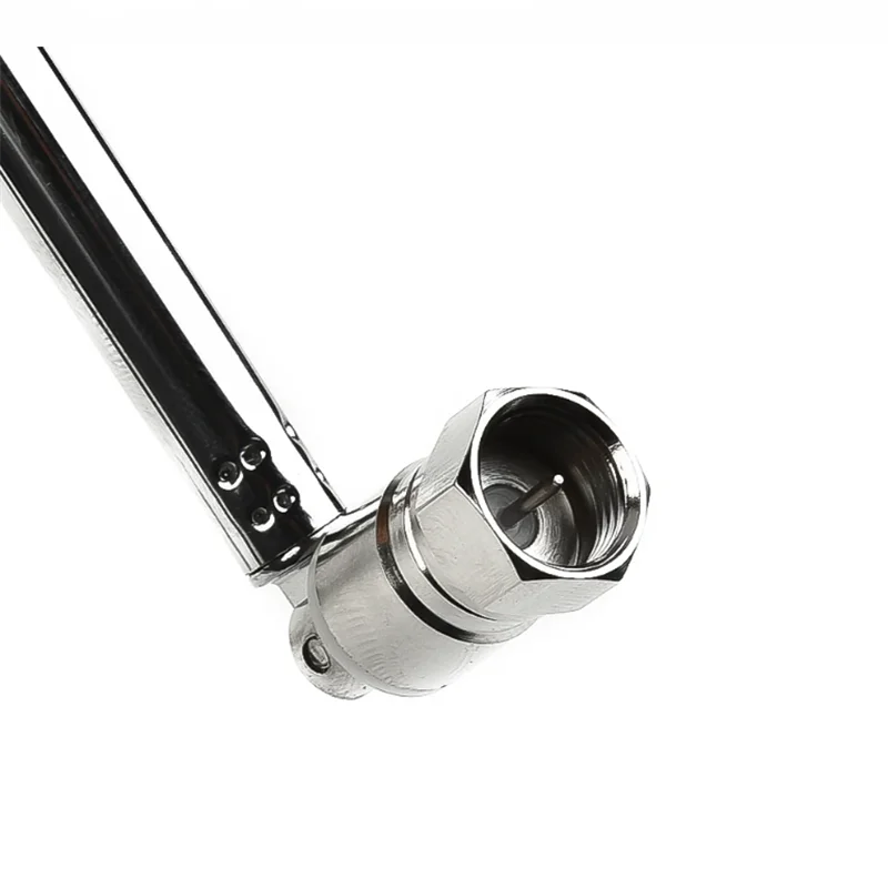 伸縮式 DAB FM ラジオ空中アダプタ HiFi AV レシーバーミニシステム空中アンテナ長 F オスコネクタラジオアクセサリー